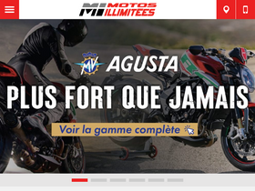 'motosillimitees.com' screenshot
