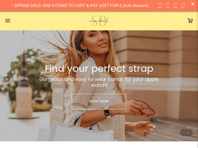 Snap Bands website screenshot