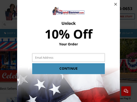 'flagandbanner.com' screenshot