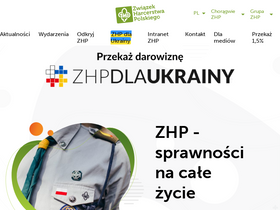 'zhp.pl' screenshot