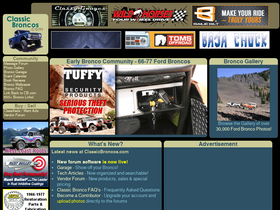 'classicbroncos.com' screenshot