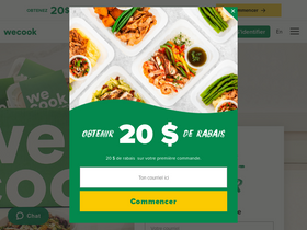 'wecookmeals.ca' screenshot
