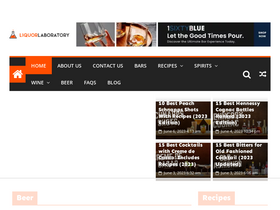 'liquorlaboratory.com' screenshot