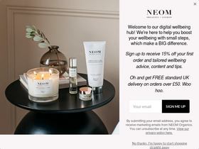 'neomorganics.com' screenshot