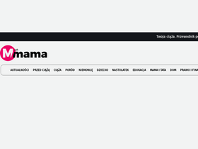 'mjakmama24.pl' screenshot