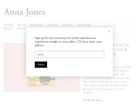 'annajones.co.uk' screenshot