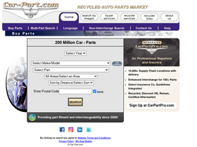 'car-part.com' screenshot