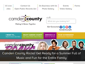 'camdencounty.com' screenshot
