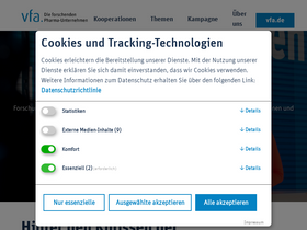 'forschung-ist-die-beste-medizin.de' screenshot