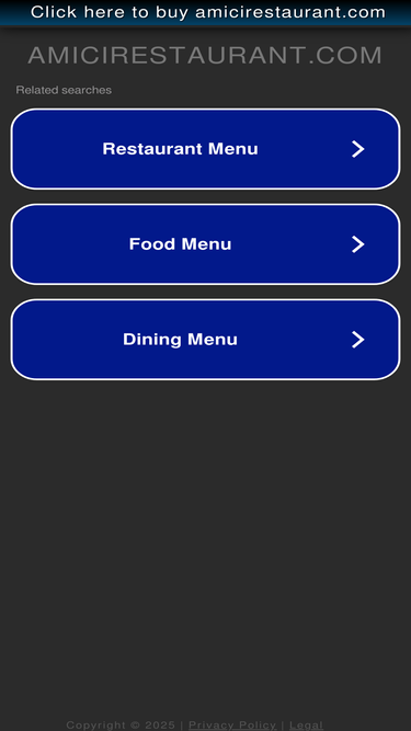 amicirestaurant.com