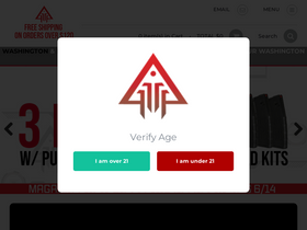 'deltateamtactical.com' screenshot