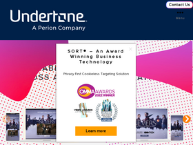 'undertone.com' screenshot