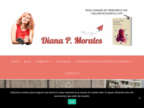 'dianapmorales.com' screenshot