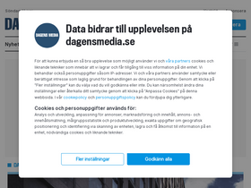'dagensmedia.se' screenshot