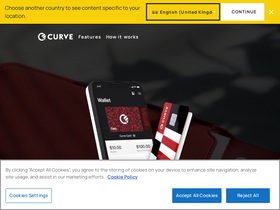 'curve.com' screenshot