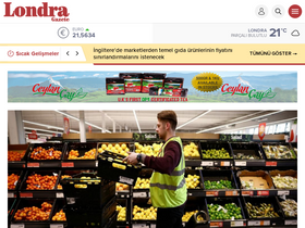 'londragazete.com' screenshot