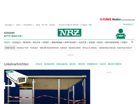 'nrz.de' screenshot