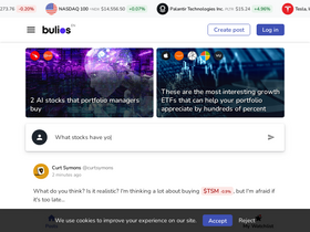 'bulios.com' screenshot