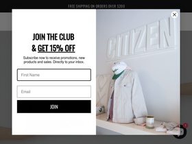 citizen615.com homepage screenshot