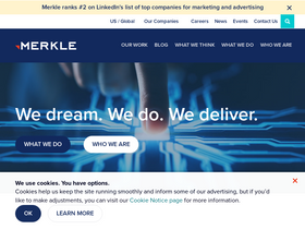 'merkleinc.com' screenshot