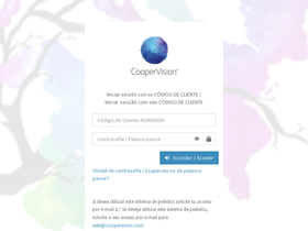 'coopervision-online.com' screenshot