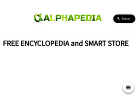 'alphapedia.net' screenshot