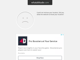'whataltitude.com' screenshot