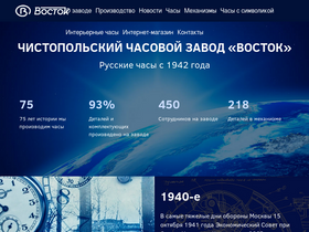'vostokinc.com' screenshot
