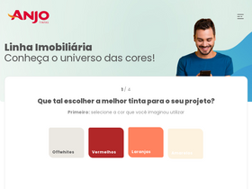 'anjo.com.br' screenshot