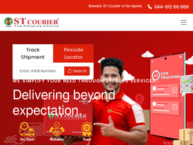'stcourier.com' screenshot