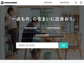 'cowcamo.jp' screenshot