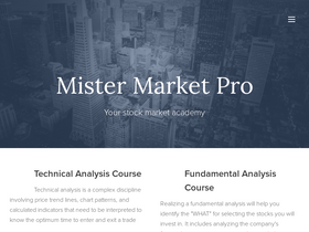 'mistermarketpro.com' screenshot