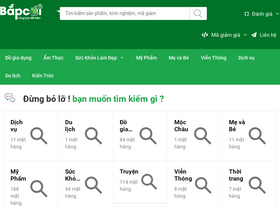 'bapcai.vn' screenshot