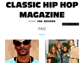 'classichiphopmagazine.com' screenshot