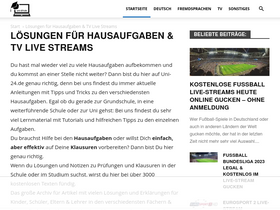 'uni-24.de' screenshot