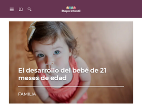 'etapainfantil.com' screenshot