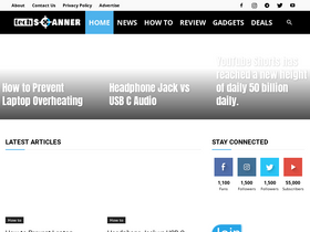 'techscanner.in' screenshot