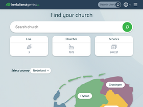 'kerkdienstgemist.nl' screenshot