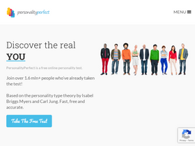 'personalityperfect.com' screenshot