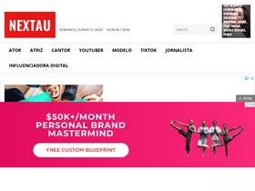 'nextau.com' screenshot