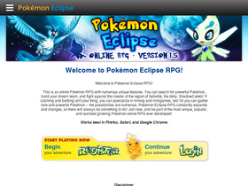 Pokemon Dusk Reborn RPG - Pokemon Online MMORPG