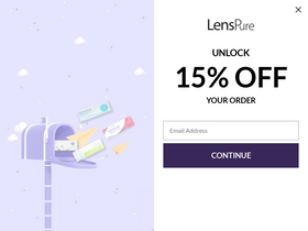 'lenspure.com' screenshot