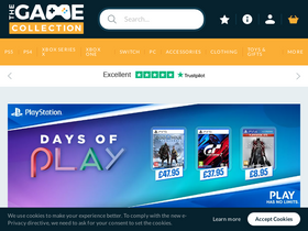 'thegamecollection.net' screenshot