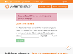 'bhribal.myambit.com' screenshot