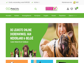 'petsgifts.nl' screenshot