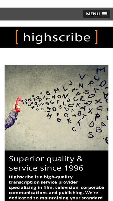 highscribe.com