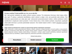 'novaplus.nova.cz' screenshot