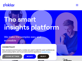 'zinklar.com' screenshot