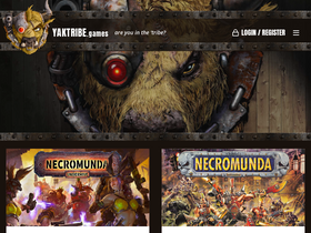'yaktribe.games' screenshot