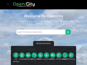 'opencity.in' screenshot